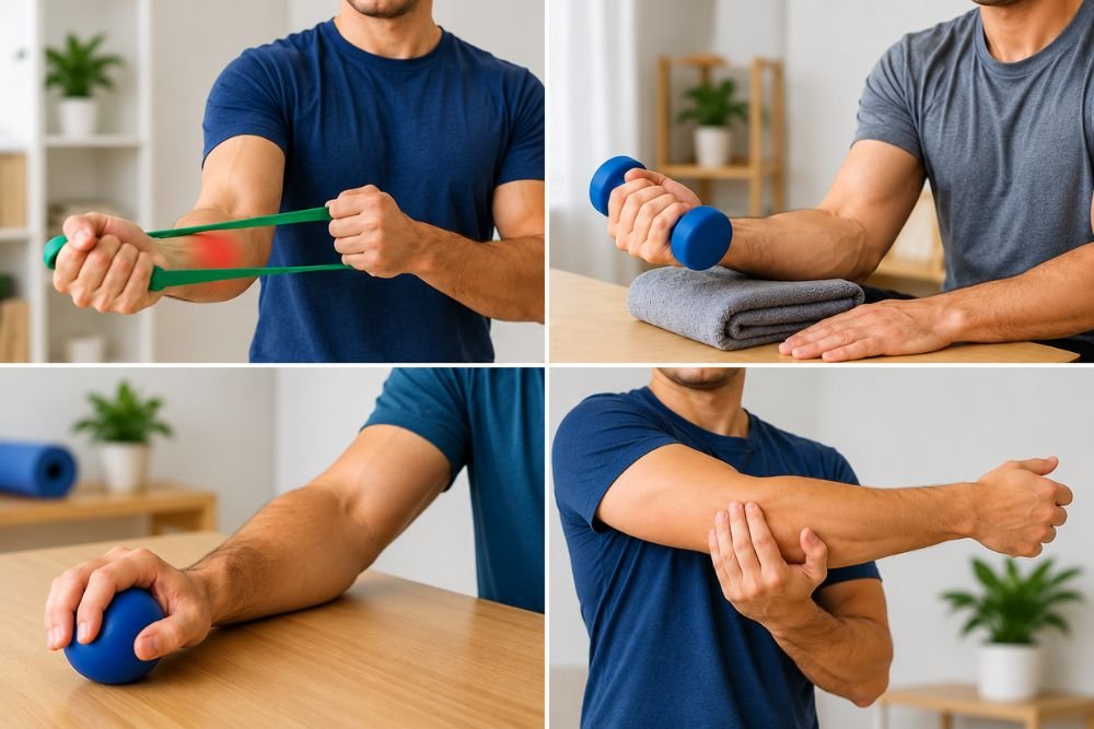 Physiotherapy Exercises for Tennis Elbow