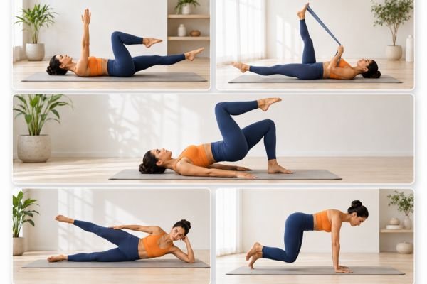 5 Mat Pilates Exercises to Improve Core Stability