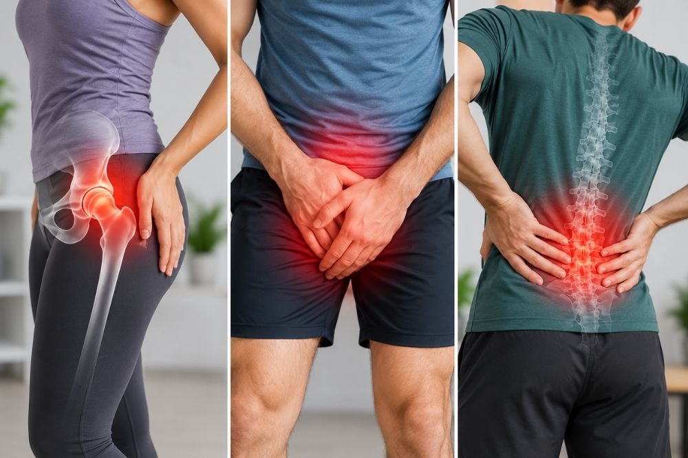 Hip Pain vs Groin Pain vs Lower Back Pain